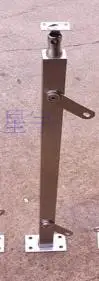 freeshipping 1SIDE and armrest with 90 degrees Glass bolt by DHL SJC5066 stair 201 stainless steel guardrail railing | Обустройство