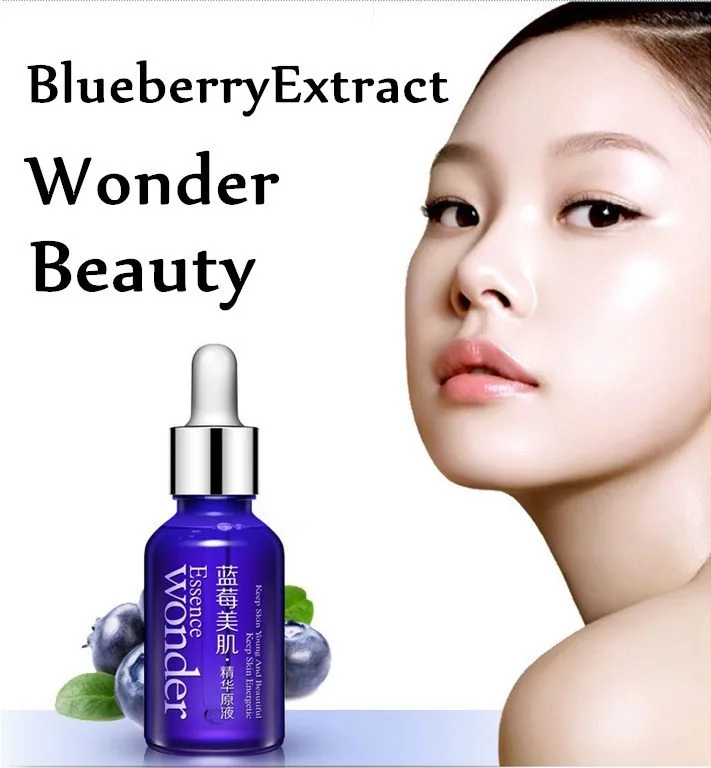 Ageless Blueberry Essence кислота уход за кожей жидкость для лица Отбеливание увлажнение и сужение пор против морщин Элитная Жидкость 15 мл