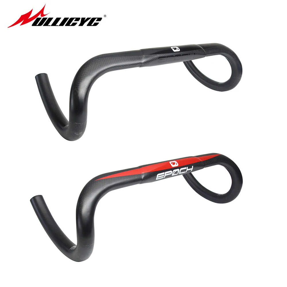 

Ullicyc Road bicycle red/black 3K Matt full carbon handlebar internal cable carbon bike handlebar 31.8*400/420/440mm WB261