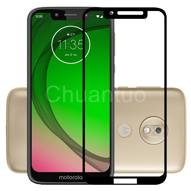 Полная защита экрана для Motorola Moto G7 Play устойчивая к царапинам Защитная пленка