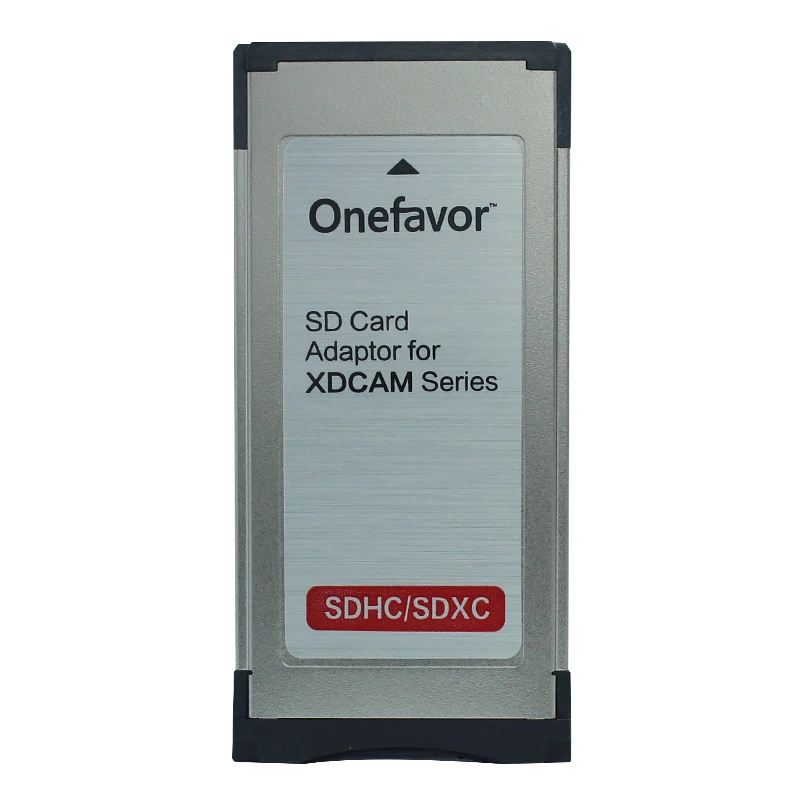 

SD SDHC SDXC Card Adaptor for XDCAM Series Camera into Express Card SXS Card Adapter
