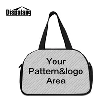 По индивидуальному заказу Вы Собственные узоры на путешествия вещевой мешок для женщин сумка для багажа дизайн проекция логотипов