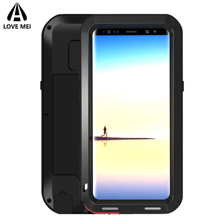 

Love Mei Metal Case For Samsung Galaxy Note 8 Armor Shockproof Phone Case Cover For Galaxy Note 8 Note8 Powerful Aluminum Case