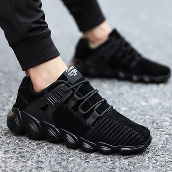 

UPUPER Brand Suede Men's Sneakers Breathable Flat Casual Shoes Men Comfortable Outdoor Men's Shoes Lace-up Leisure Footwear