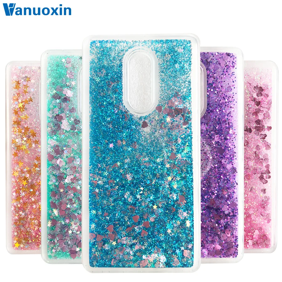 

Vanuoxin Soft Liquid phone cases on sFor Fundas Xiaomi redmi note 4x case For Redmi Note 4 X 4X Cover Redmi Note 4 case Glitter