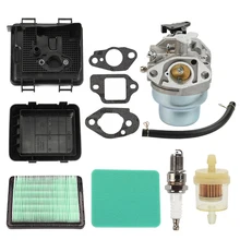 Carburetor Kit Air Fuel Filter Cover Kit For Honda GCV135 GCV160 Engine Lawn Mower Accessories