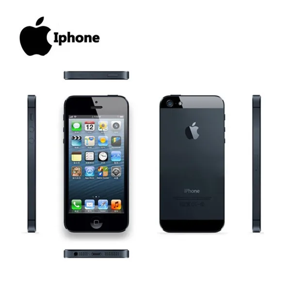 Оригинальный заводской разблокированный сотовый телефон Apple Iphone 5 100% 16 ГБ 32 Гб ПЗУ