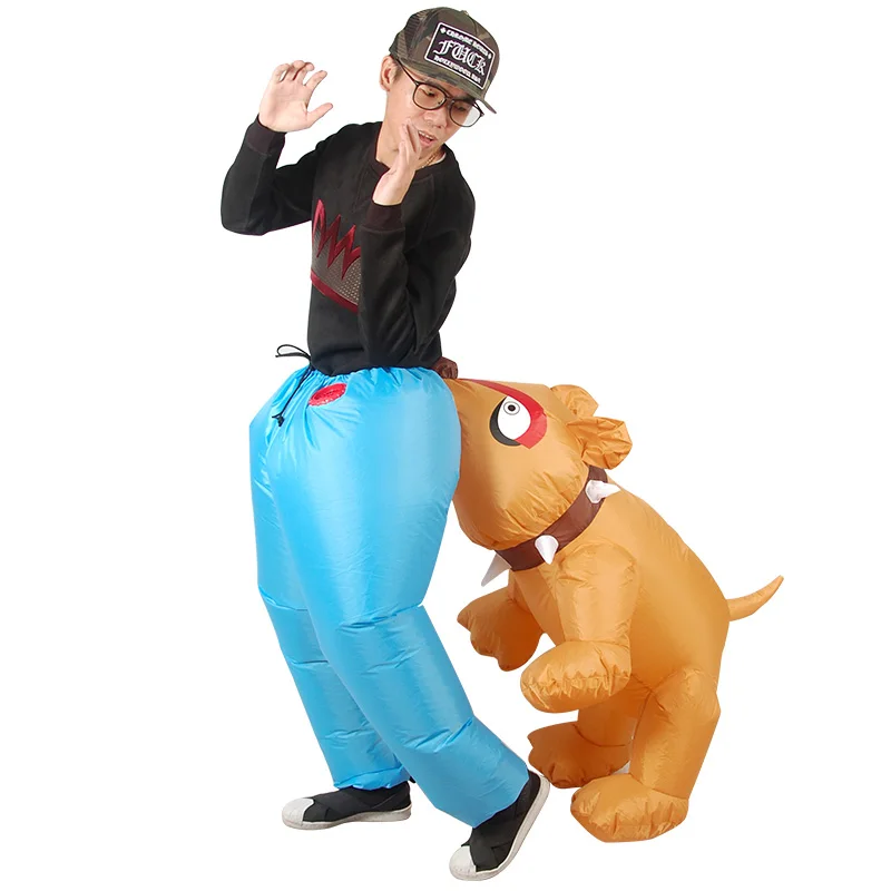 Funny Inflatable Halloween Costumes For Adults - Halloween Carnival Costume Dog Bite Ass Inflatable Costumes Funny Party Funny Inflatable Halloween Costumes For Adults - Halloween Carnival Costume Dog Bite Ass Inflatable Costumes Funny Party