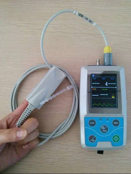  FDA CE PM50 Portable Patient Monitor Vital Signs NIBP SPO2 Pulse Rate MeterUSA CONTEC