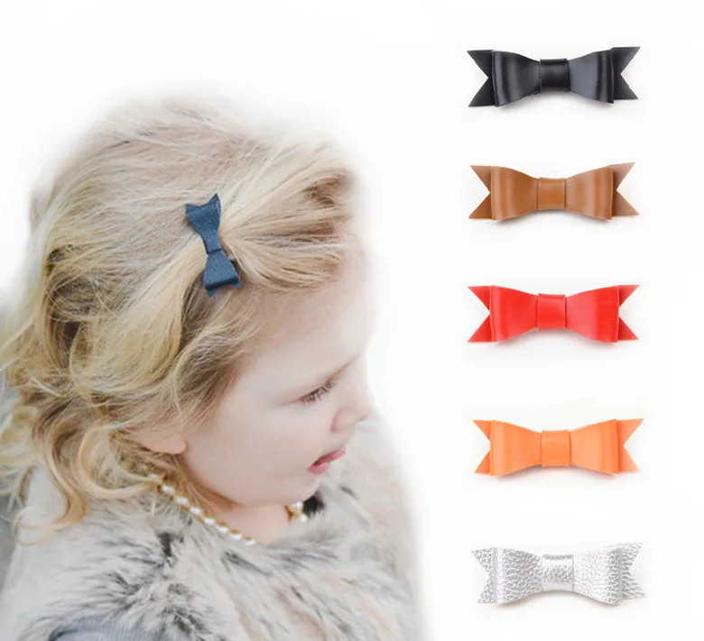 

2017 Hot Baby Hair Pins Lovely Princess Bows Hair Clips Performance child Hair accessory Kids bowknot hairclips Girl Accessories