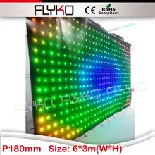 Alibaba express guangzhou rgb светодио дный LED высокая яркость xxx светодио дный видео светодиодный занавес освещение