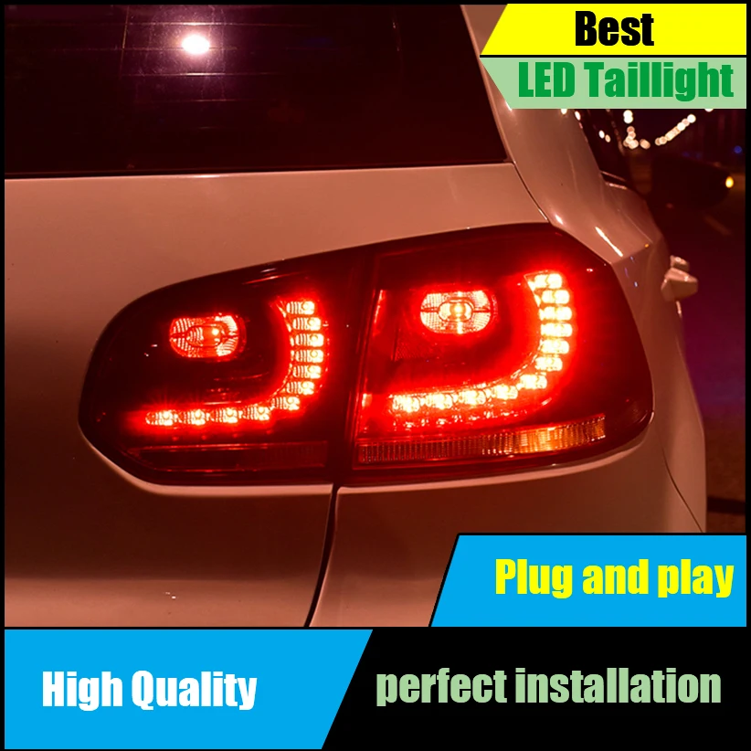 Car Styling for VW GOLF 6 MK6 GOLF6 R20 2009-2013 TAIL Lights LED Taillight LED Rear Lamp Brake+Reversing+Signal LIGHT assembly Car Styling for VW GOLF 6 MK6 GOLF6 R20 2009-2013 TAIL Lights LED Taillight LED Rear Lamp Brake+Reversing+Signal LIGHT assembly