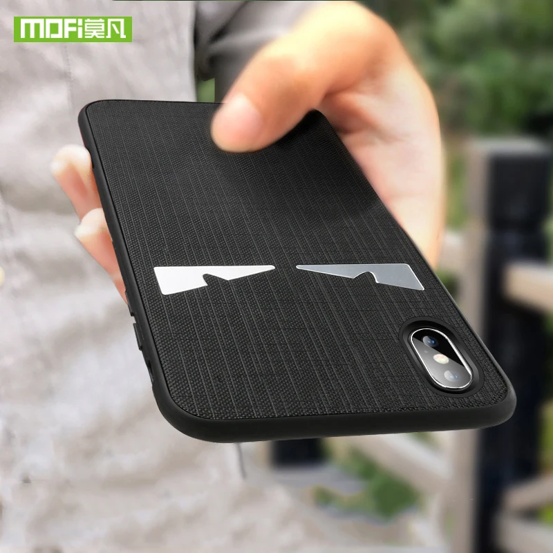 Goede Case voor iPhone XS MAX Case Leuke Silicone Cover Originele MOFi voor iPhone XS Max Luxe Silm Bescherming voor iPhone XS MAX Case