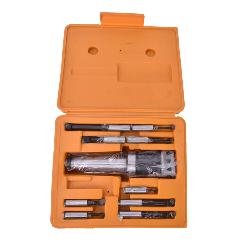 MT4 taper F1-12 50mm boring head with MT4 shank 9pcs 12mm boring bars head set