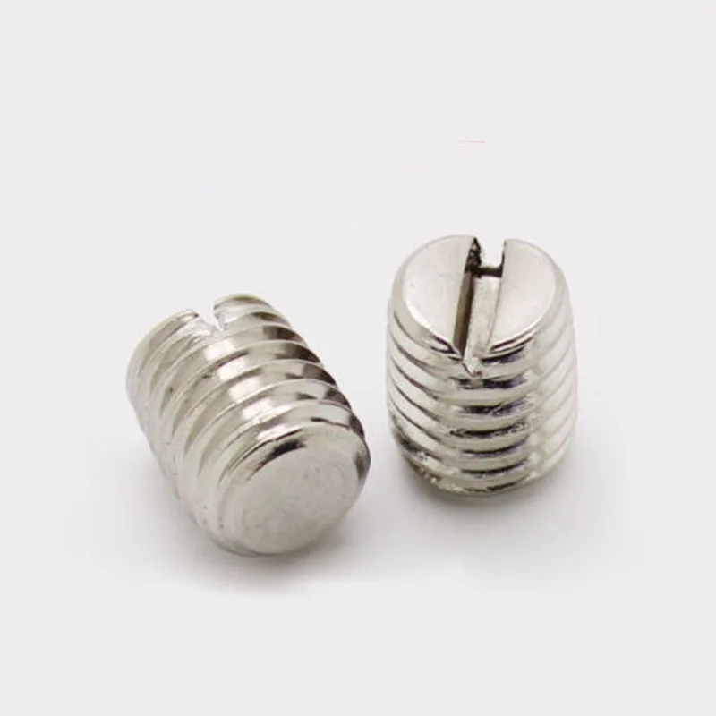 M1.6 M2 M2.5 M4 M5 Sloted Screw Flat Point Grub Screws Stainless Steel