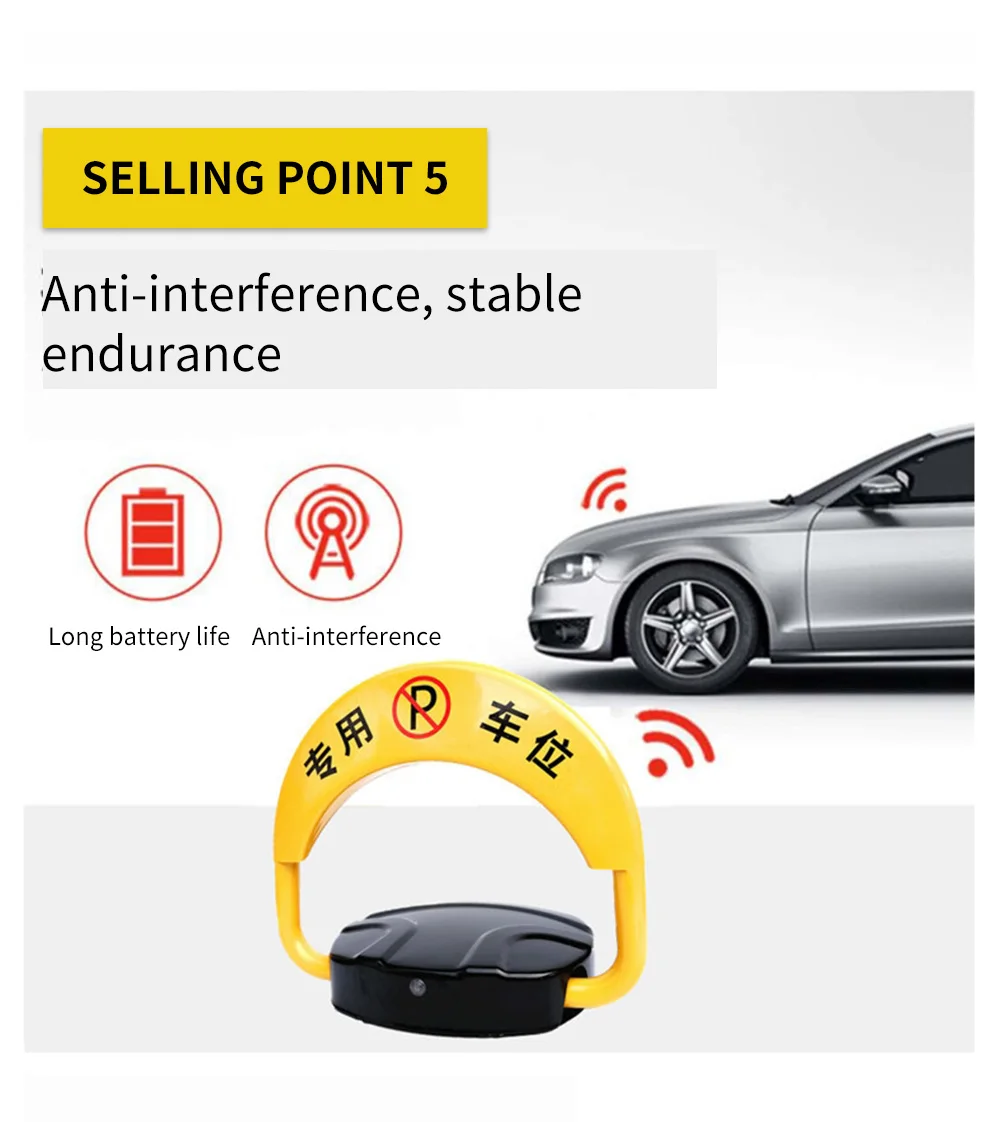Carro de Controle Automática à Prova Preço por Atacado Remoto Inteligente Bloqueio Estacionamento Engrossar Colisão Garagem Indução Dwaterproof Água Desconto 10 dwaterproof água preço por atacado desconto