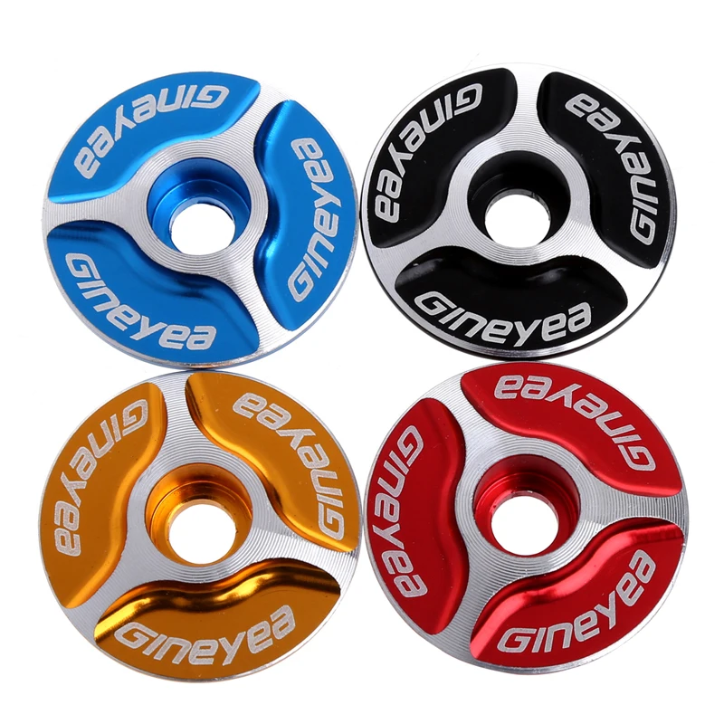 Aluminum Threadless Road Bicycle MTB Bike Stem Accessories Headset Top Cap Cover
