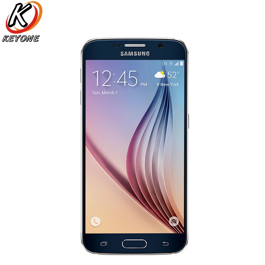Оригинальный T Mobile версия samsung Galaxy S6 G920T 4G LTE мобильный телефон четыре ядра 5 1