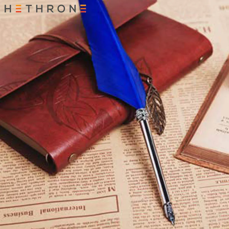 Mão de metal Dip Pen Escrita Haste