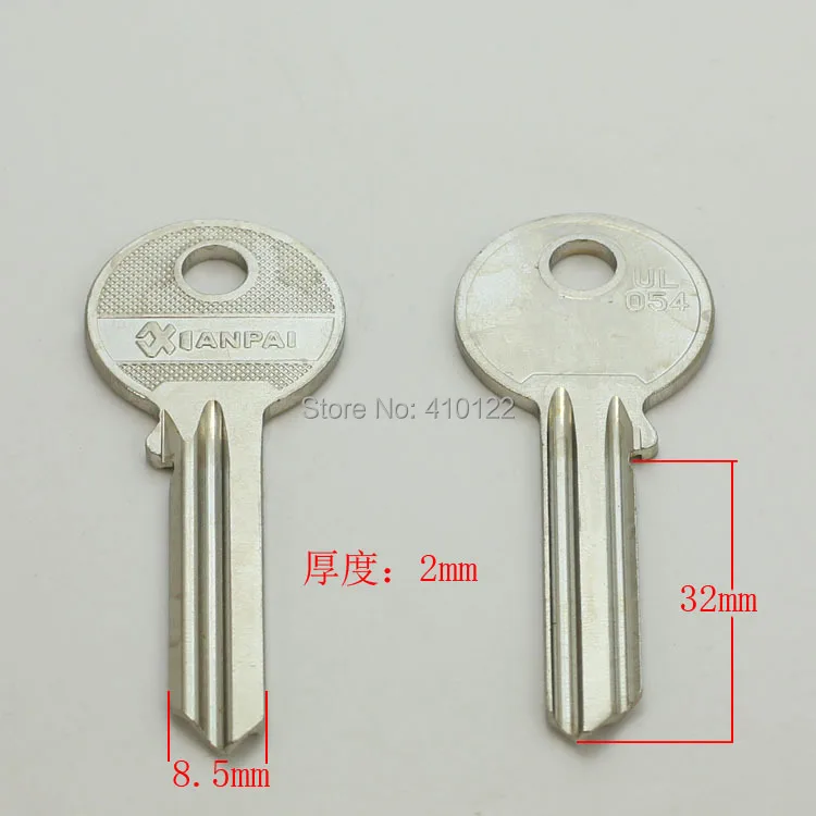 A219 пустой ключ пустой импортные товары дверь дома заготовки ключей оптом 50 шт./лот
