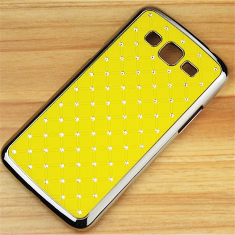 Блестящий жесткий пластиковый чехол со стразами для Samsung Galaxy Grand Neo Plus I9060i i9060 Duos