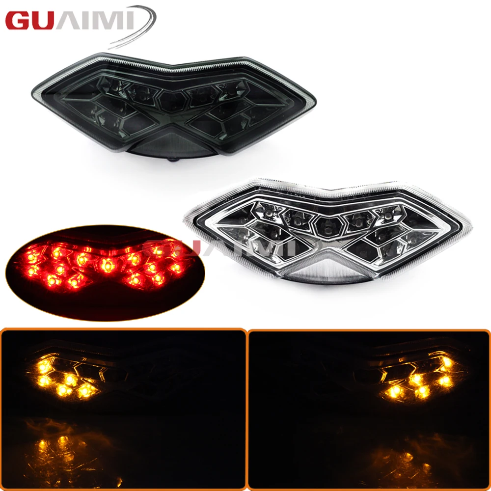  For KAWASAKI Z1000 Z1000SX NINJA 1000 Motorcycle Accessories Integrated LED Tail Light Turn signal  - 32863156496