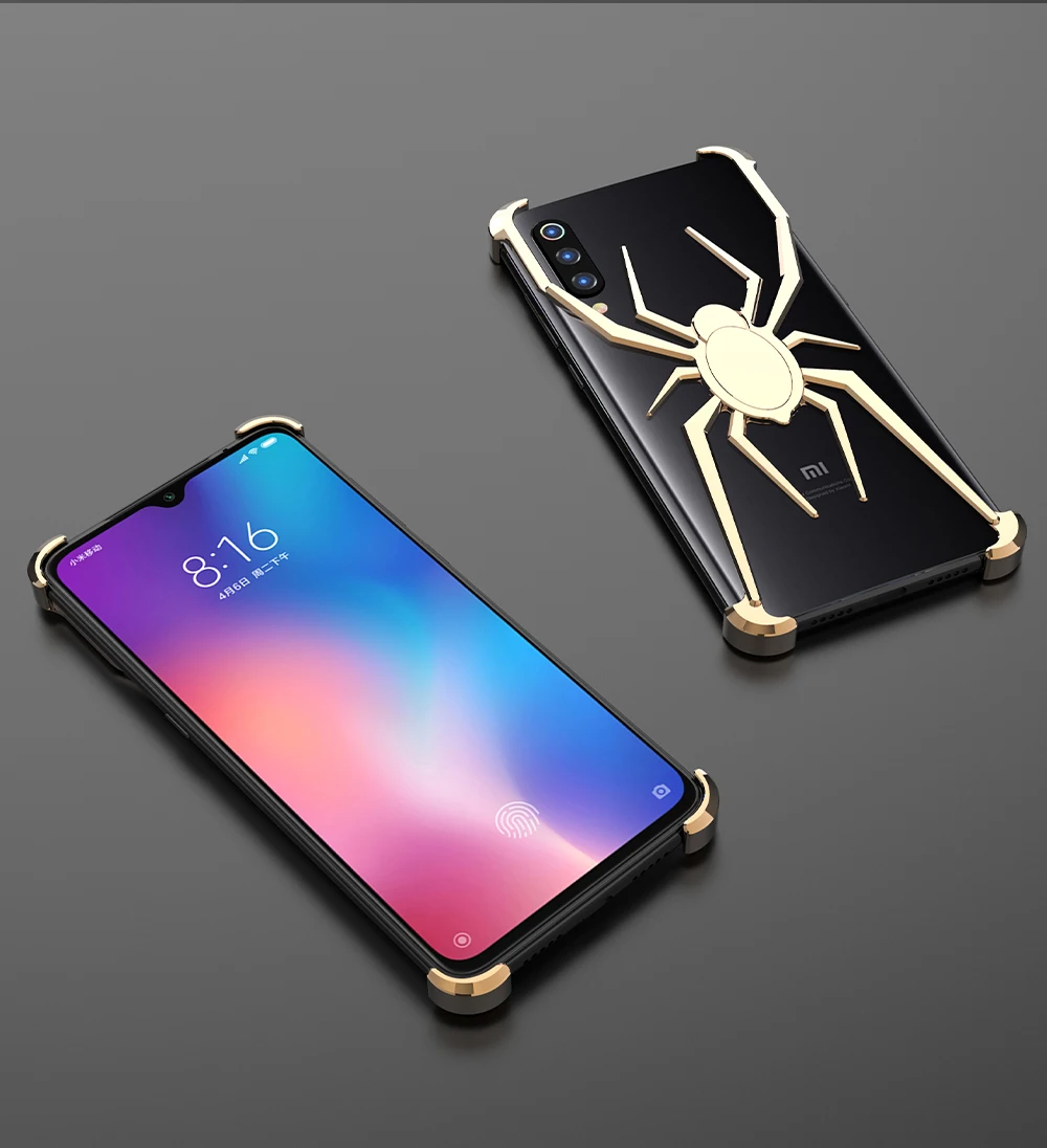 Spider The element stents for Xiaomi Black shark 2 Case Cover for Xiaomi 9 Luxury shockproof Coque