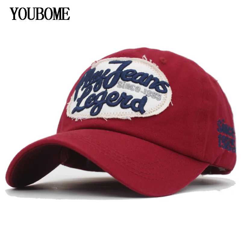 

YOUBOME Baseball Cap Hats For Men Brand Snapback Caps Women MaLe Vintage Embroidery Trucker Casquette Gorras Bone Dad Hat Caps