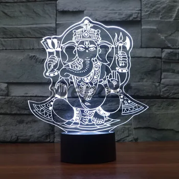 

New arrival Tailand Culture Buddha statue Creative Night Light Special Design Mode Bedroom Bedside Lamp High Quality Night Lamp