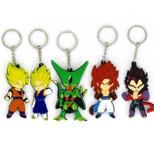 Dragon Ball z Action Figures Cosplay Monkey King Pvc Silicone Pendant Keychain Brinquedos Kids toys