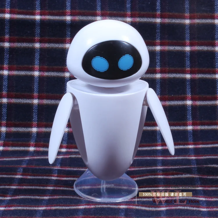 Wall-E Robot Wall E & EVE PVC kolekcja figurek zabawki modele lalki 6 cm/10 cm 2 sztuk/partia -