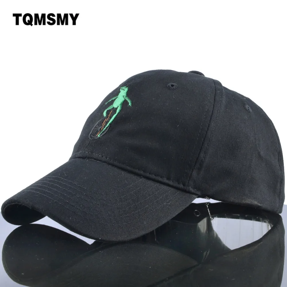 TQMSMY тачку лягушка хлопок бейсболка мужчины snapback вышивки шляпы мужчины женщины Солнца шляпа Gorras Долли лягушонок Кермит покупает TMDH03