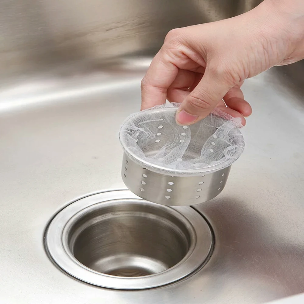 300 Pcs For Shallow Mouth Type Basket Kitchen Sink Pool Filter Kitchen