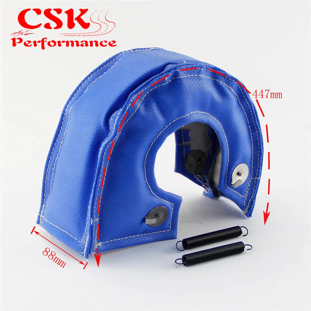 Universal Turbo Blanket Heat Shield Turbocharger Cover Wrap Fits For