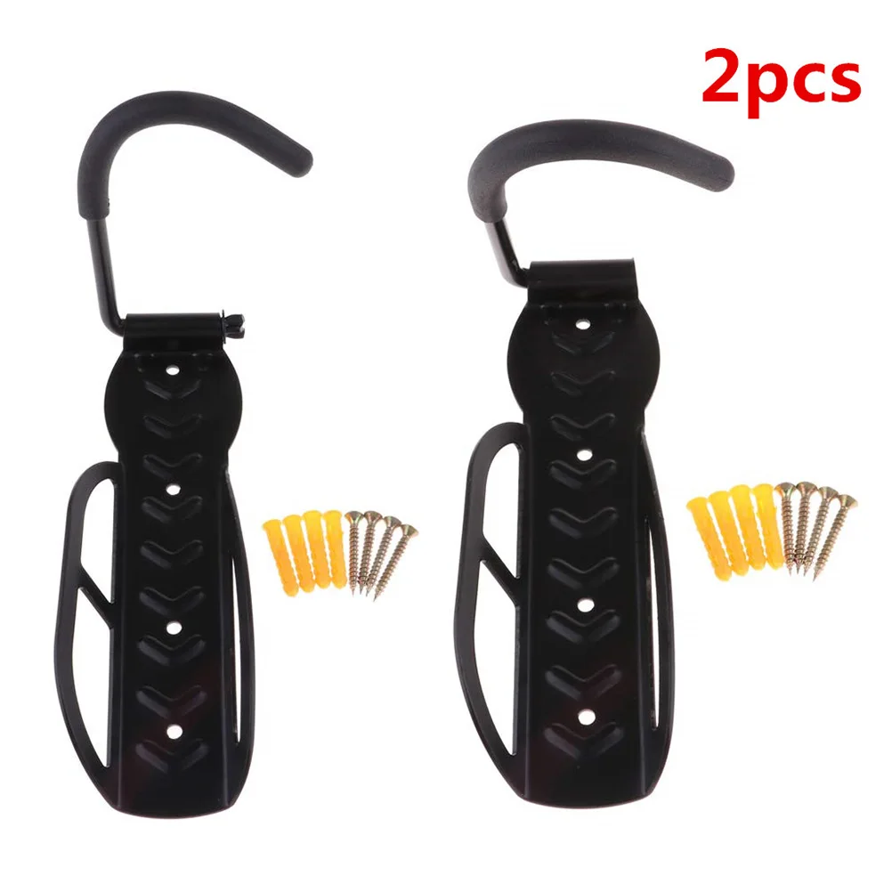 

2 PCS Bike Wall Stand Holder Mount Bicycle Mountain Bike Storage Wall Mounted Rack Stands Bicycle Steel Wall Hanger Hook