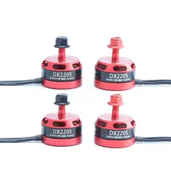 4 шт. гонки издание 2205 DX2205 2600KV 2-4 S безщеточный для 220 250 280 RC Drone FPV Racing