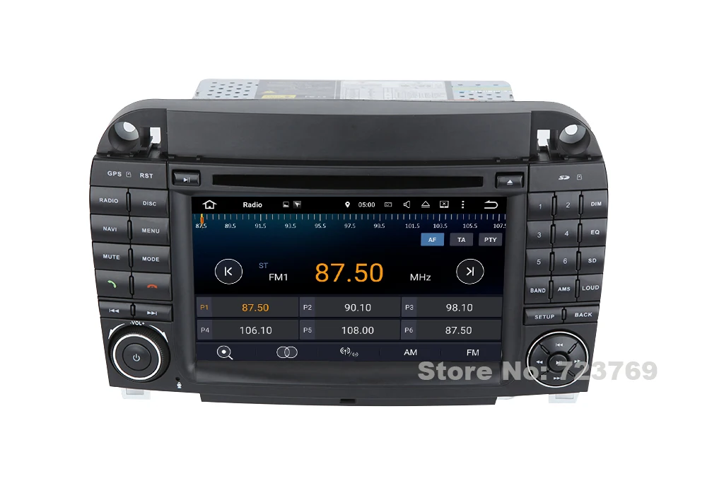 Clearance Android 7.1 Car DVD Radio Player GPS Navigation System Stereo Media for Mercedes W220 W215 S550 S600 S350 S400 S280 S320 DVR OBD 21