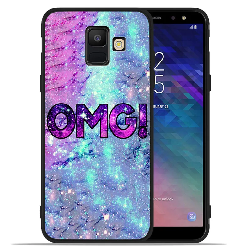 Роскошные Звездное небо bling Цветочный для samsung Galaxy A9 A8 A7 A6 A5 A3 J3 J4 J5 J6 J8 плюс чехол для телефона чехол Coque Etui