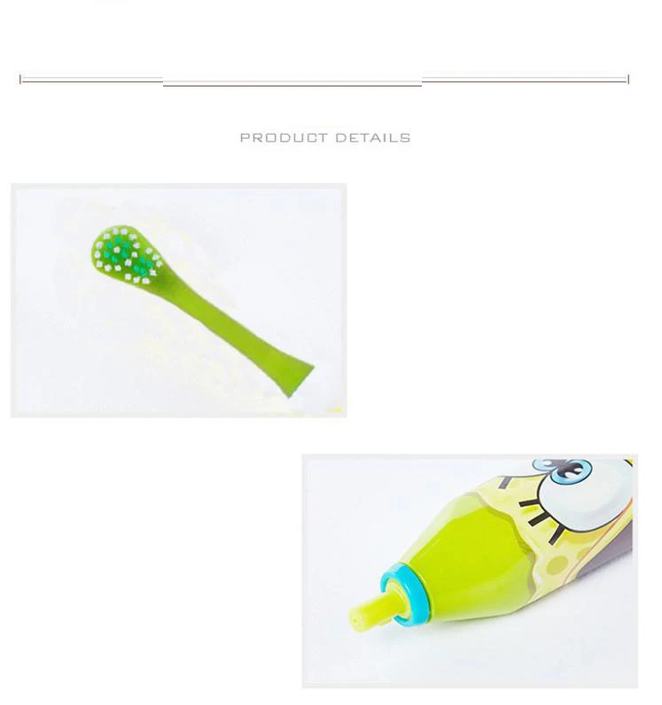 Electric toothbrush cartoon child ultrasound household toothbrush vibrating toothbrush Cartoon children electric toothbrush (9)