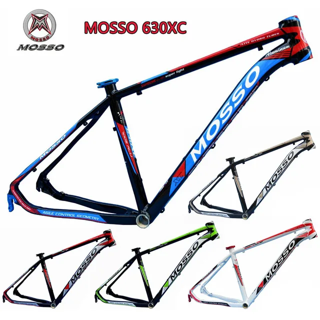 Best price at $240 Cheap high quality bike frame MTB authentic MOSSO 630XC aluminium alloy mountain bike 26*16 17 18 inch frame Free shipping