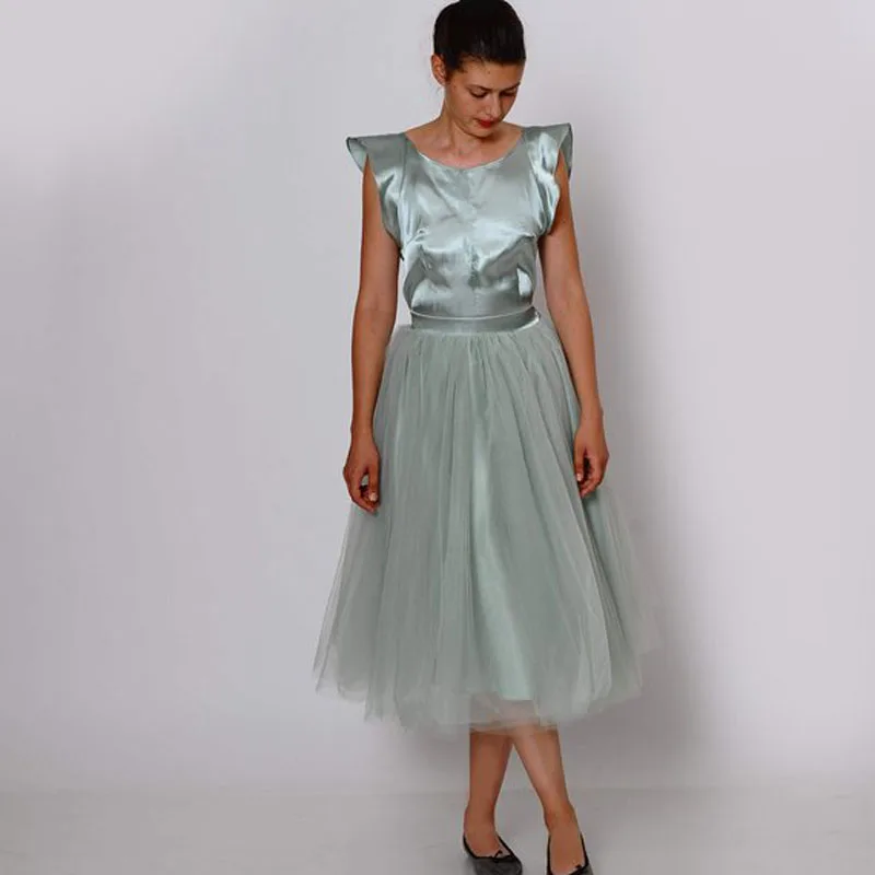 Sage green tutu dress Clearance