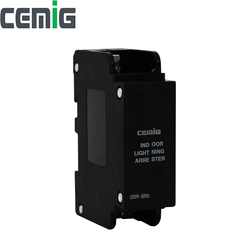 

Cemig Indoor Lightning Arrester Surge Protector Protective SPD AC220V 1P