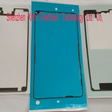 10X полный набор 3 шт./компл. для SONY Xperia Z1 мини M51W Водонепроницаемый спереди/средняя рамка/задней клейкой лентой Стикеры