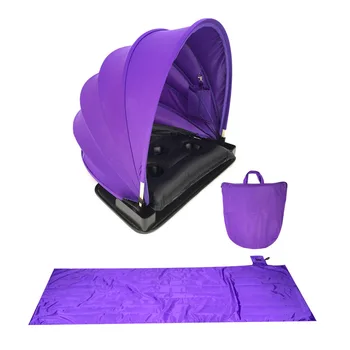 

Portable Sunshade Sun protection Personal tent foldable Sun shade Mini beach umbrella parasol with Pillow+ beach mat +Carry Bag