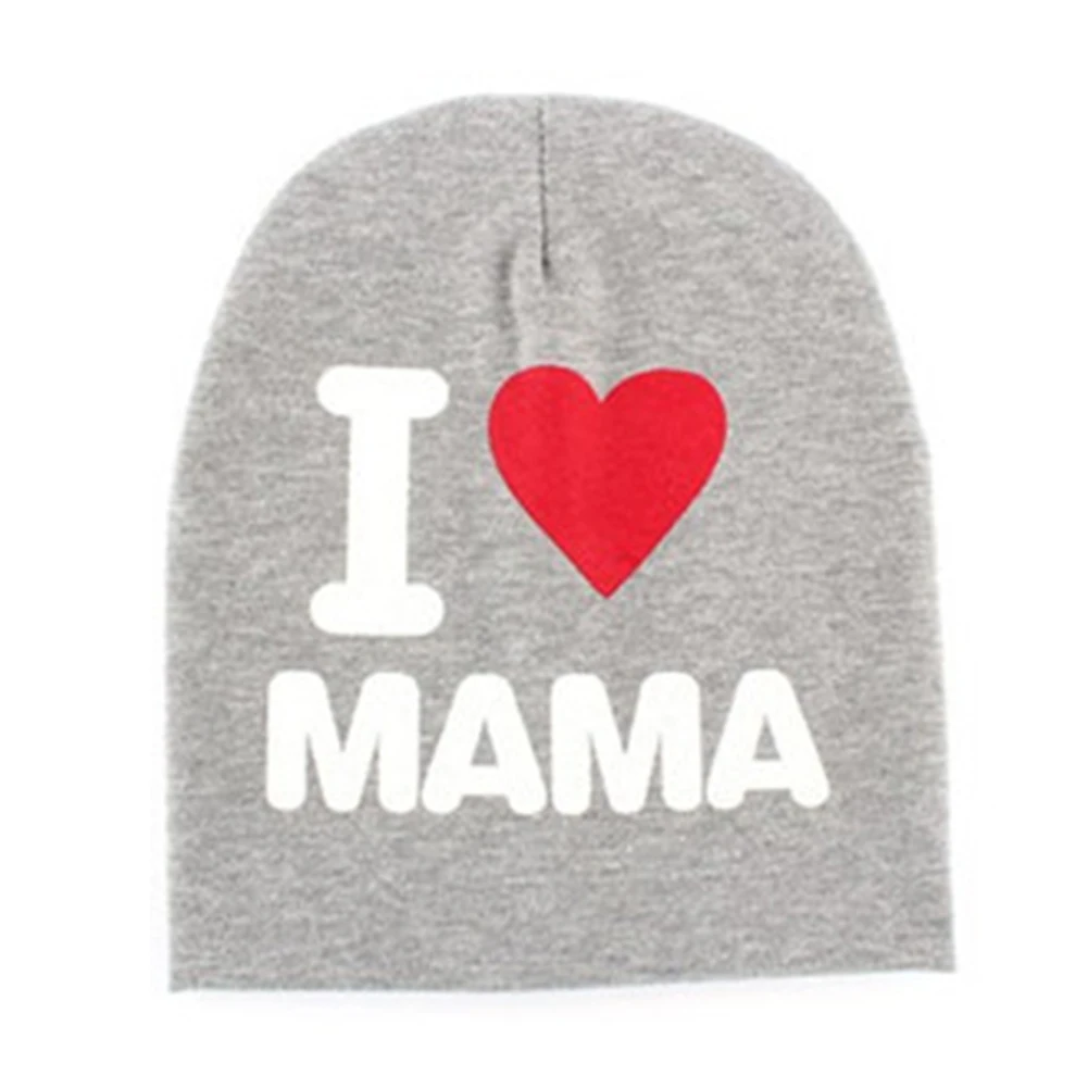 

Fashion Infant Cotton Soft Cap Children Baby Kids Hat Toddler Boys Girls I love Mom And Dad Cap cute Hat