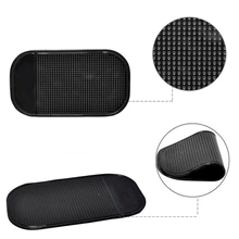 1 шт Цвет чёрный для автомобильного стайлинга прозрачный практичный силикон кожа Липкий Коврик Противоскользящий Коврик противоскользящий автомобильный коврик