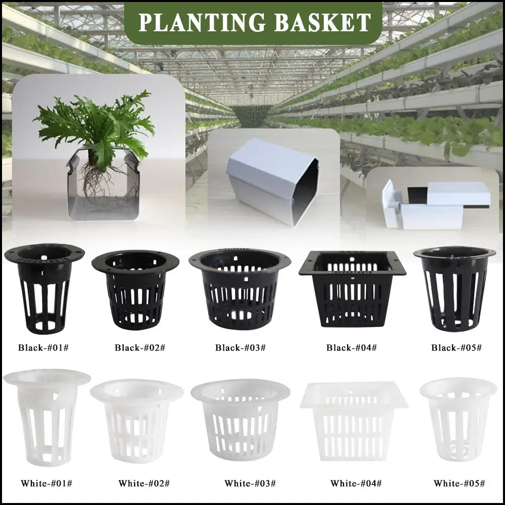 10x Mesh Pot Net Cup Basket Hydroponic Aeroponic Plant Grow Garden Garden Too xc 