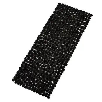 

1 Pc Bathtub Mat Anti-bacteria Quick Drying Pebbles Shaped Mat Shower Mat Massage Mat with Suction Cups Hotel Home