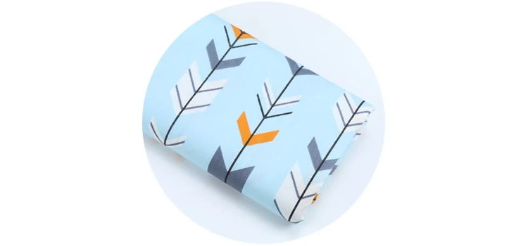 Мультфильм лиса ткань стрела Панда печатных ткань нордическая ins Младенческая ткань детское постельное белье для детского сада ткань