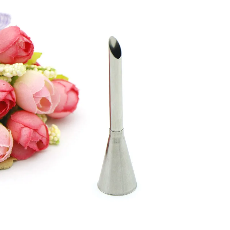 

HENGHOME Cake Piping Nozzles High Quality Stainless Steel Cream Puffs Decorating Squeeze Flower Mouth Fancy Pastry Baking Tool